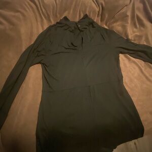 Elegant Black Women's Plus Size Romper